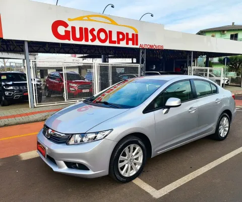 HONDA CIVIC 1.8 LXS 16V FLEX AUTOMÁTICO — 2014 - CARRO SEM DETALHES