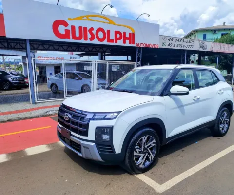 HYUNDAI CRETA 1.0 TGDI FLEX LIMITED AUTOMÁTICO — 2025 - OKM - COMPLETA E MODERNA!