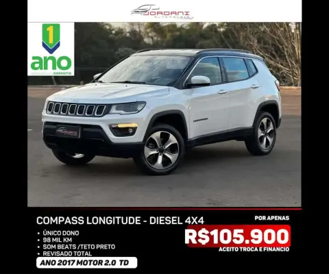 COMPASS LONGITUDE 2.0 4x4 Dies. 16V Aut.