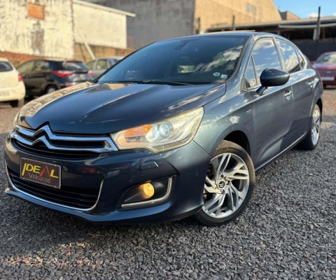 Citroën C4 Exclusive 1.6  - Azul - 2013/2014