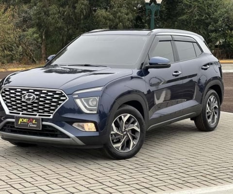 Hyundai Creta Limited 1.0 - Azul - 2022/2023
