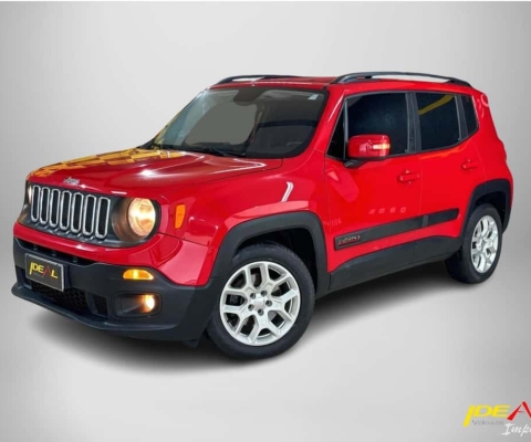 Jeep Renegade Longitude 1.8 4x2 - Vermelha - 2016/2016