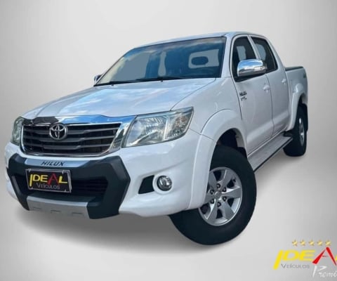 Toyota Hilux CD SRV 4x4 2.7 Flex 16V Aut.  - Branca - 2015/2015