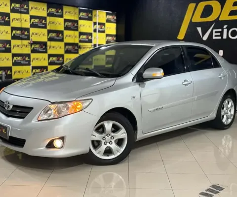 Toyota Corolla XEI 1.8  - Prata - 2008/2009