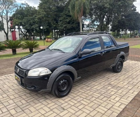 Fiat Strada WORKING CD - Preta - 2011/2012