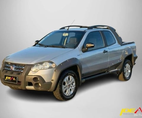 Fiat Strada Adventure 1.8 Locker - Prata - 2010/2011