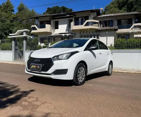 Hyundai HB20S Unique 1.0 Flex 12V Mec.  - Branca - 2019/2019