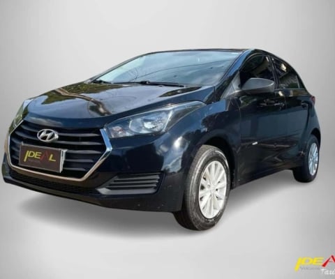 Hyundai HB20 Unique 1.0  - Preta - 2018/2019