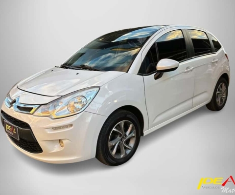 Citroën C3 Tendance - Branca - 2014/2015