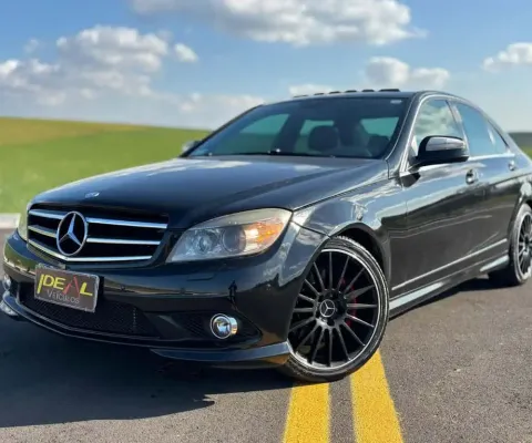 Mercedes-Benz C-350 Sport 3.5 V6  - Preta - 2007/2008