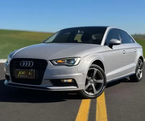 Audi A3 1.8 Ambition  - Cinza - 2013/2014