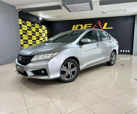 Honda City LX 1.5 - Cinza - 2015/2015
