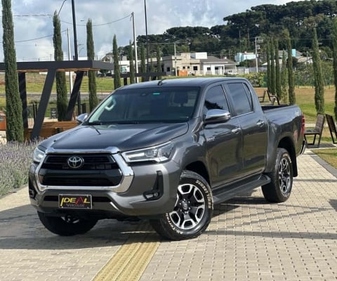 Toyota Hilux CD SRX 4x4 2.8 TDI 16V Diesel Aut.  - Cinza - 2021/2021