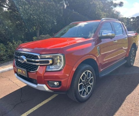 Ford Ranger Limited 4x4 - Laranja - 2023/2024