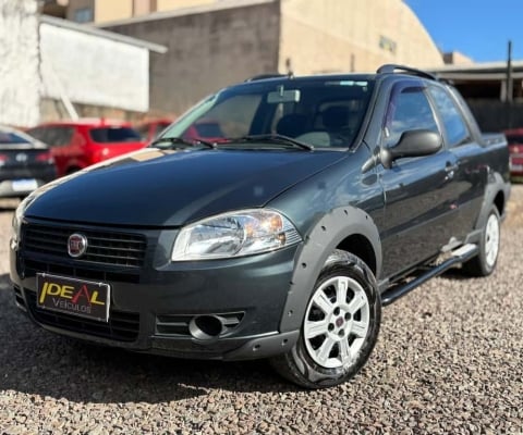 Fiat Strada Working Cel 1.4 - Cinza - 2011/2012