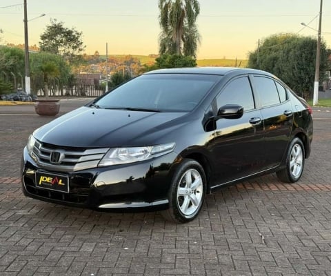 Honda City Sedan LX 1.5 Flex 16V 4p Aut.  - Preta - 2011/2012