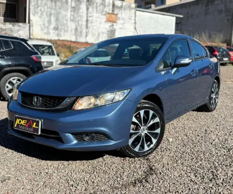 Honda Civic LXR 2.0 - Azul - 2014/2015
