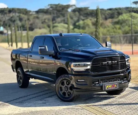 Ram 2500 LARAM. 6.7 NIGHT ED. TB CD 4x4 Die.  - Preta - 2023/2023