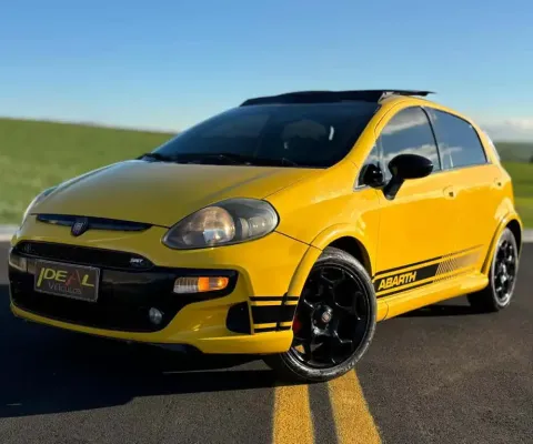 Fiat Punto 1.4 T-Jet  - Amarela - 2014/2014