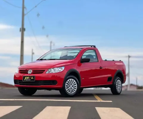 Volkswagen Saveiro 1.6  - Vermelha - 2010/2011
