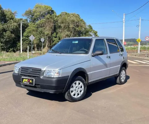Fiat Uno Mille 1.0 - Prata - 2009/2010