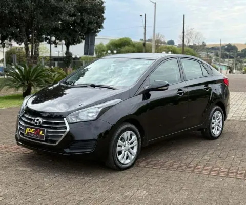 Hyundai HB20S TURBO  - Preta - 2017/2018