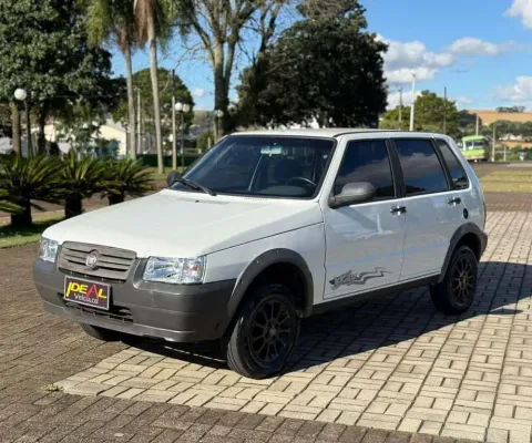 Fiat Uno Mille Way Economy - Branca - 2012/2013