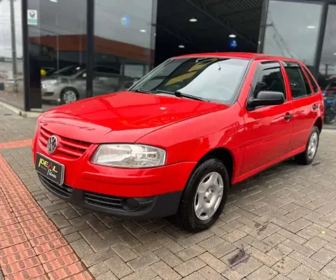 Volkswagen Gol 1.0 GIV - Vermelha - 2011/2012