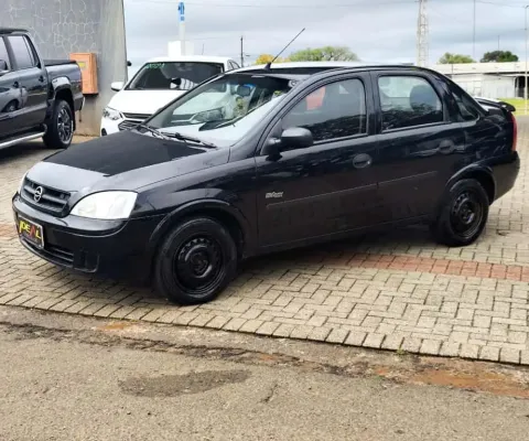 Chevrolet Corsa Sedan  Maxx 1.0 FlexPower 8V 4p  - Preta - 2005/2005
