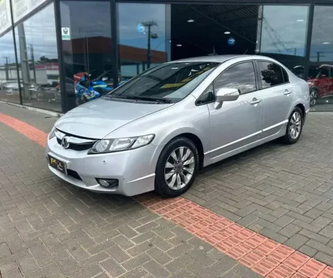 Honda Civic LXL FLEX - Prata - 2011/2011