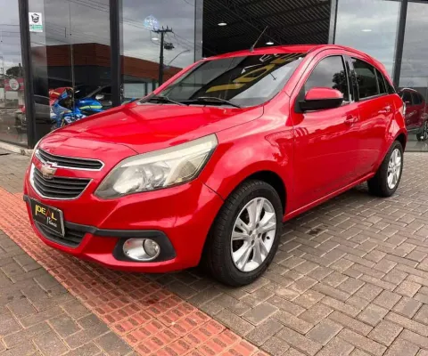 Chevrolet Agile Ltz 1.4 - Vermelha - 2013/2014