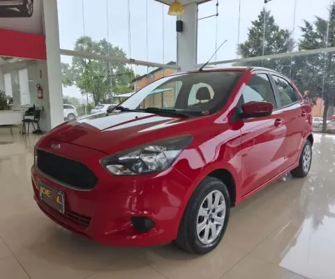 Ford KA SE 1.0 HA - Vermelha - 2014/2015