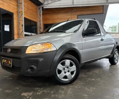 Fiat Strada Hard Working 1.4 - Prata - 2018/2018