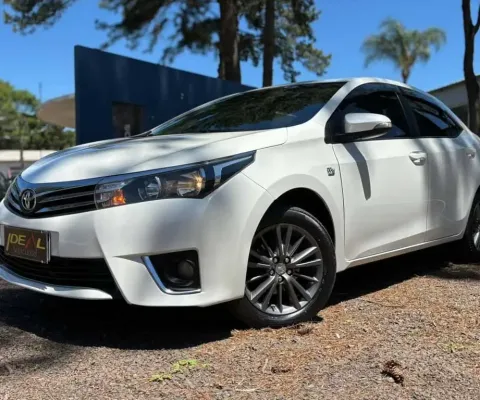 Toyota Corolla XEi 2.0 Flex  - Branca - 2014/2015