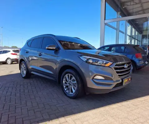 Hyundai Tucson GLS 1.6 Turbo - Cinza - 2018/2019