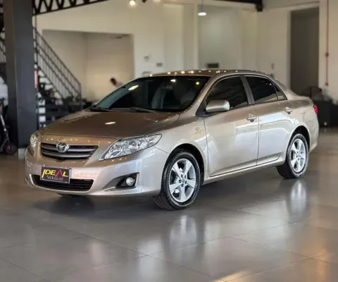 Toyota Corolla XLI - Bege - 2009/2010