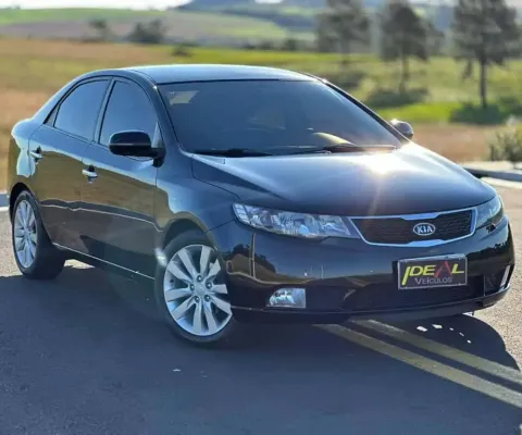 Kia Cerato 1.6 16V Aut.  - Preta - 2011/2012