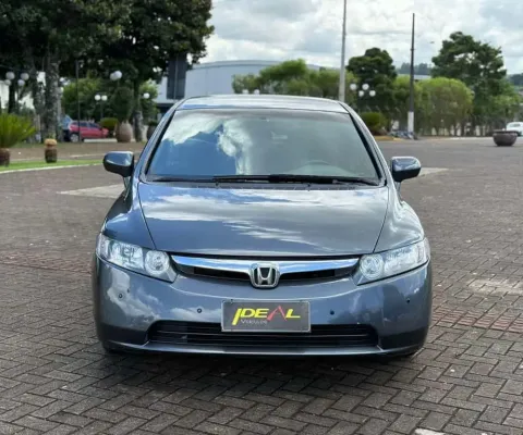 Honda Civic LXS 1.8 Flex Aut. - Cinza - 2008/2008