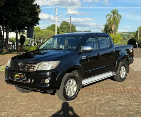 Toyota Hilux CD 4X4 SRV - Preta - 2011/2012