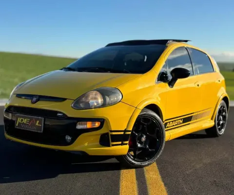 Fiat Punto T-Jet 1.4 - Amarela - 2014/2014