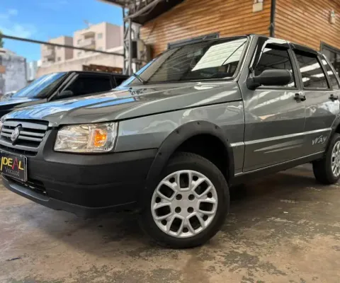 Fiat Uno Mille 1.0 - Cinza - 2010/2011