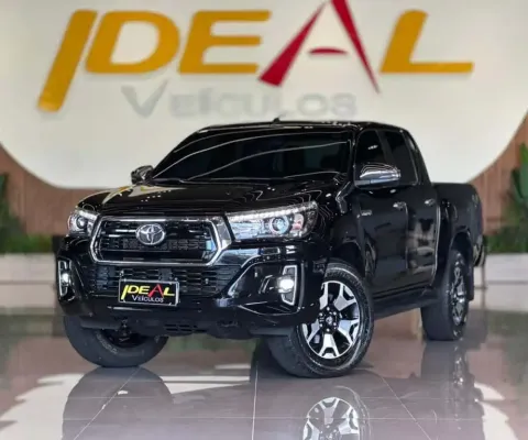 Toyota Hilux SRX 4x4 2.8 Aut.  - Preta - 2019/2020