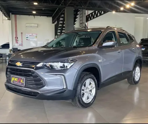 Chevrolet Tracker LT - Cinza - 2022/2023