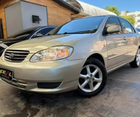 Toyota Corolla 1.8 XEI - Bege - 2003/2003