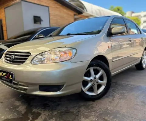 Toyota Corolla 1.8 XEI - Bege - 2003/2003