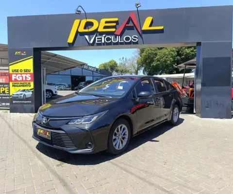 Toyota Corolla GLI - Preta - 2021/2022