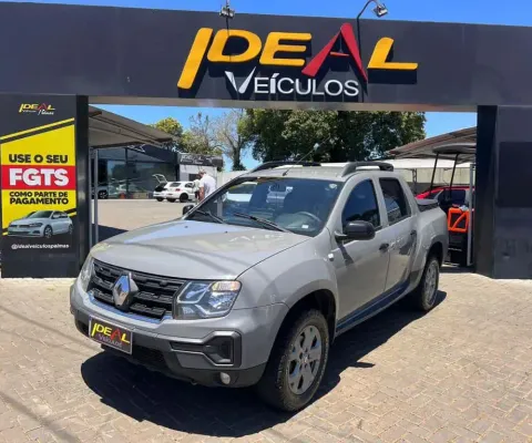 Renault Oroch Intense - Cinza - 2022/2023