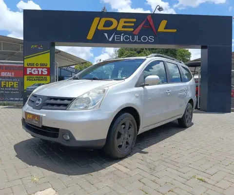 Nissan Livina Grand SL - Prata - 2011/2012