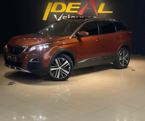 Peugeot 3008 Griffe 1.6 Turbo 16V 5p Aut.  - Marrom - 2018/2019