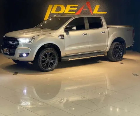 Ford Ranger XLT 3.2 20V 4x4 CD Diesel Aut.  - Prata - 2019/2019